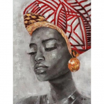 Aafrika mustanahaline grafitikunst pilt l&otilde;uendimaaling plakat Abstraktne Aafrika t&uuml;druku elutuba magamistoa voodikaunistus 21x30 No Frame