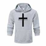 Meeste ja naiste pikkade varrukatega I Believe Jesus Christianity tr&uuml;kitud pusad Meeste disain vabaaja sport kapuutsiga S