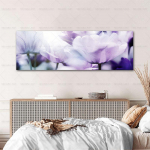 Lillel&otilde;uend Maalimine Seinakaunistused Plakatid ja tr&uuml;kised Maastikupildid Seinakunst elutuppa Moodne kodukaunistus Ilma raamita 20cm&times;40cm NoFrame