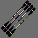 Creative Fidget Spinner m&auml;nguasi t&auml;iskasvanutele m&otilde;eldud laste stressivastane ketruspliiats, plastist pliiats, libisemisvastane m&auml;nguasi. 1pcs sinine