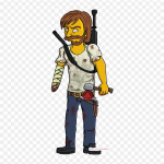 Multifilm Rick Grimes Daryl Iron on soojus&uuml;lekandel tr&uuml;kkimine Vin&uuml;&uuml;lplaastrid Kleebis riietele Ise ise teha aplikatsioonid pestavad plaastrid