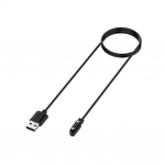 Nutikella dokilaadija adapter USB Snel Opladen Kabel Koord Draad Voor Ticwatch Gth Sport Horloge Smart Horloge tarvikud must