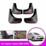 Auto porilapid Mitsubishi Lancer Sedaanile 2003 2004 2005 2006 2007 Porilauad Poritiibade pritsmekaitsed autotarvikutele punane