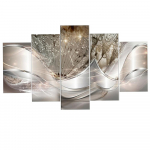 5 t&uuml;kki seinakunsti l&otilde;uendimaal Abstraktne v&otilde;ililleplakat Moodne kodu Magamistuba Elutuba Modulaarsed dekoratsioonipildid 40X60 40X80 40X100cm