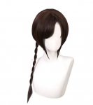 65 cm Anime WONDER EGG PRIORITY Aonuma Neiru punutud parukas Cosplay kost&uuml;&uuml;m, kuumakindlad s&uuml;nteetilised juuksed naiste parukad 65CM pruun