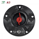 Mootorratta tarvikud uued KAWASAKI Z750 Z800 Z1000 SX R ZZR1400 ZX6R ZX10R RR ER6R CNC k&uuml;tusepaagi kork v&otilde;tmeta &otilde;ligaasile Black Red Type-S