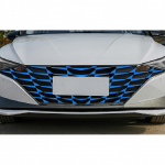 Esiv&otilde;re kaunistuse katte kleebised Hyundai Elantra CN7 2022 tarvikutele Gypsophila auto kere v&auml;rv plastik sinine