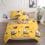 Svetanya voodipesukomplektid Tekikate, puuvillane &uuml;heinimesevoodi, kaheinimesevoodi, kuninganna voodipesu komplekt Single