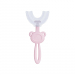 Armas loominguline multikas s&uuml;dame-naeratus U-kujuline manuaalne pehme silikoonist hambahari 360-kraadine hammaste tervisehooldushari beebidele 2-6T