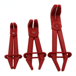 3 tk/komplekt Nailonist voolikuklambrite t&ouml;&ouml;riistakomplekt piduri k&uuml;tuse veetoru klambritang k&auml;ed vabad t&ouml;&ouml;riist auto remondit&ouml;&ouml;riistade voolik Red-bend-3pcs