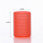 Isehaarduvad juukserullid Kuumavabad juukserullid No Heat Hair Bang Volume Isekleepuv konksussilmus isetegemise t&ouml;&ouml;riist 3.2*6.2cm