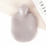 Paksendatud PVC vee sissepritsega kuuma vee kott loputusvee temperatuuriga veekott Anti Riot, ilma omap&auml;rase l&otilde;hnata sooja vee kott t&uuml;drukutele 500ml