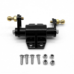 Metallist roolimehhanismi laagrikoostu roolikinnituse vahetus Tamiya 1/14 kaugjuhtimispuldi jaoks must