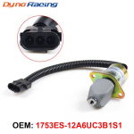 12 V k&uuml;tuse v&auml;ljal&uuml;litamine Sulgemis-solenoidklapp 1753ES-12A6UC3B1S1 Cumminsile Yanmarile Kubota SA-3665-12 jaoks