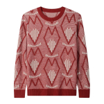Meeste teemantmoodne silmkoeline kampsun, pullover S pruun