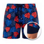 Suures suuruses Hawaii meeste lauap&uuml;ksid taskutega ujumisriided, kiirelt kuivavad pingutusn&ouml;&ouml;riga ujumisp&uuml;ksid 2XL kollane