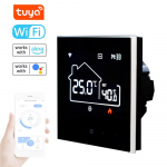 Tuya WiFi siseruumides keskne kliimaseade termostaat p&otilde;randak&uuml;te AllinOne temperatuuriregulaator must