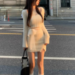 S&uuml;giskampsun silmkoelised kost&uuml;&uuml;mid naistele elegantsed 2-osalised kleidikomplektid korea moe, isegi peo jaoks Y2k minikleit kontoris Daami l&uuml;hikesed seelikud XL