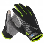 Puuteekraaniga rattakindad hingavad ja soojad matkamiseks ja vabas &otilde;hus s&otilde;itmiseks Unisex One size roheline