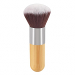 Universal Foundation Brush Bamboo Handle Beauty Tools Makeup khaki