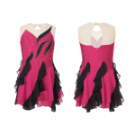 Lapsed, t&uuml;drukud, l&auml;ikivad kivid, varrukateta iluuisutamiskleit, l&uuml;&uuml;riline tantsukost&uuml;&uuml;m, balleti tantsuriided 5-6 Years sinine