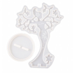 DIY kristall-epoksiidvaigust vormikomplekt DIY ehete aluse vorm ehete vitriin, peegli kiiklaud silikoonvorm