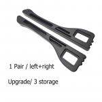 Auto lekkekindel pistikupilu t&auml;iteaine Turvav&ouml;&ouml; kork padja blokeerija Auto lekkekindel riba istme k&uuml;lgmine lekkekindel pilupistik lekkekindel Ga 2PC must