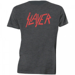 Slayer Distressed Logo Unisex T-s&auml;rk S