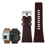 Ehtsast nahast randmerihm diiselmootorile DZ7406 DZ7408 DZ4280 DZ4343 kellarihm 22mm 24mm 26mm 28mm 30mm 32mm 34mm meeste k&auml;ev&otilde;ru 24mm