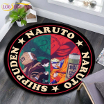 Multikas Naruto &uuml;mmarguse ala vaibad Geomeetriline libisemisvastane elup&otilde;rand Vaibad Ruumi sisekujundus Koduvaibad alfombra naruto m&auml;ngumatt beebi 60cm