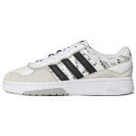 Adidas Courtic &Uuml;leni Prinditud - Valge Must Unisex Tennised Jalatsid-Valge S&uuml;si-Must Hall-Kaks ID4081 36⅔