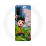 &Uuml;mbris oppo A74 5G Hunter x Hunter Anime Gon Freecss jaoks