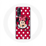 Coque Vivo Y72 Minnie Mouse Dessin anim&eacute; Rouge
