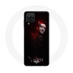 Musta taustaga &uuml;mbris Samsung Galaxy A22 4G Luciferi seeria jaoks