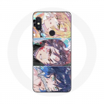 &Uuml;mbris Xiaomi Redmi Note 5 AI kahekaamera Tanjiro Inosuke ja Zenitsu Demon Slayer Kimetsu no Yaiba Manga jaoks