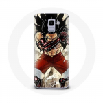 &Uuml;mbris Samsung Galaxy J6 2018 Luffy Gear 5 One Piece Anime Manga jaoks