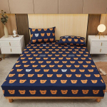 Veekindel madratsikate lukuga Kuusk&uuml;ljeline lutikindel madratsikate Kohandatud suurus Looduslik voodilina Armas voodikate only 2pcs Pillowcase beige