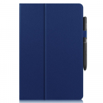 Samsung Galaxy Tab S4 10.5 T830 T835 T837 SM-835 &uuml;mbrisele tahvelarvutile Litchi PU nahast tugialus Smart Cover Funda tumesinine v&auml;rv