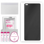apgo Hydrogel Privacy Matte Screen Protector for Oppo Reno4 F, Anti Spy, Hydrogel Film, Flexible, Soft TPU with positioning layer easy installation