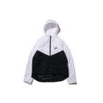 Nike Sportswear Windrunner V&auml;rviline Lukuga Kapuutsiga Veekindel Jakk Naiste Jakk Must Valge BV3940-101 L