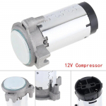 17-tolline 12V/24V 150db Super Loud &uuml;he auto trompet &otilde;husarvekompressor auto sarve k&otilde;larite komplekt autodele veoautodele paatidele mootorratastele Only 12V Compressor