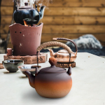 Keraamiline teekannu infusioon, 750 ml veekeetja armastajatele kingituseks &otilde;ues kodumajapidamises side handle