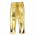 Laste Performance P&uuml;ksid L&auml;ikiv Elastne V&ouml;&ouml;koht Hele &uuml;hev&auml;rviline Pehme Hingav Sile Unisex Peolava Show Pikad P&uuml;ksid Kost&uuml;&uuml;m 120cm kuldne