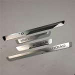 Skoda KAROQ auto uksel&auml;vedele Edg Protector Auto Protector Kroomipadjad Kvaliteetsed roostevabast terasest autotarvikud 4pcs