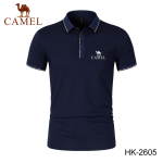 Camel 2024 kevad/suvi uus tikitud polo Cool Silk Cotton meeste hingav top kiiresti kuivav polos&auml;rk Moisture Wicking polos&auml;rk L tumesinine v&auml;rv