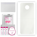 apgo MATTE Protective Skin Sticker for the back compatible with Nokia C20, Wrap Film, Hydrogel Film, Flexible, Soft TPU with positioning layer easy in