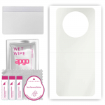 apgo MATTE Protective Skin Sticker for the back compatible with Huawei Nova Y91, Wrap Film, Hydrogel Film, Flexible, Soft TPU with positioning layer e