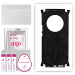 apgo Protective Skin Sticker for the back+sides compatible with Honor Magic4 Pro, Full Wrap Film, Foil, Vinyl - Pattern Black Camo