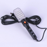 15W 25LED garaaživalgusti 220V 10m toitekaabli t&ouml;&ouml;valgusti magnet auto s&otilde;iduki remondi &uuml;levaatuslamp 1500LM ehitusvalgusti 1PC gray