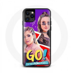 Coque Iphone 12 Pro Poursuis Tes R&ecirc;ves Lupe et Mia